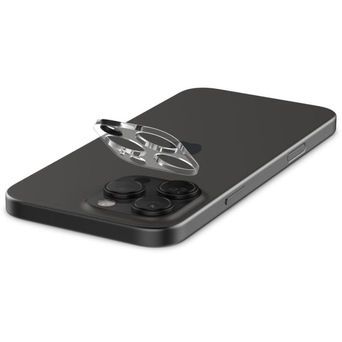 Bild 5, Spigen Spigen iPhone 16/15/14 Pro/Pro Max 2-PACK Linsskydd Optik.tR