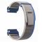  Klockarmband 26 mm Nylon Loop Grå/Blå
