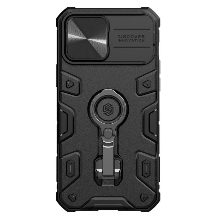 Bild 2, NILLKIN NILLKIN iPhone 13 Pro Max Skal CamShield Armor Pro Svart