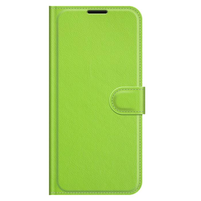 Bild 2,  Samsung Galaxy A03s Fodral Litchi Läder Grön