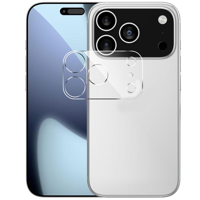 Bild 2,  iPhone 17 Pro Linsskydd Härdat Glas Transparent