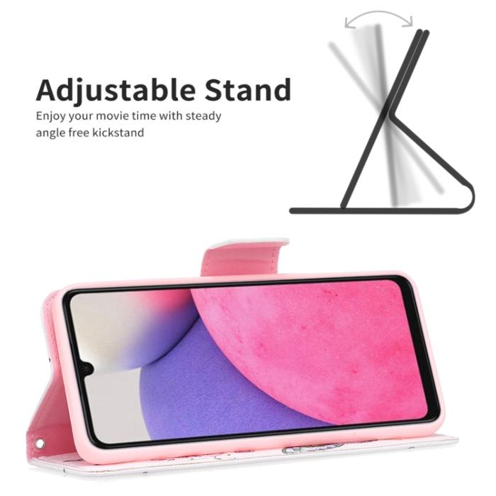 Bild 4,  Samsung Galaxy A33 5G Fodral Med Tryck Fjärilar