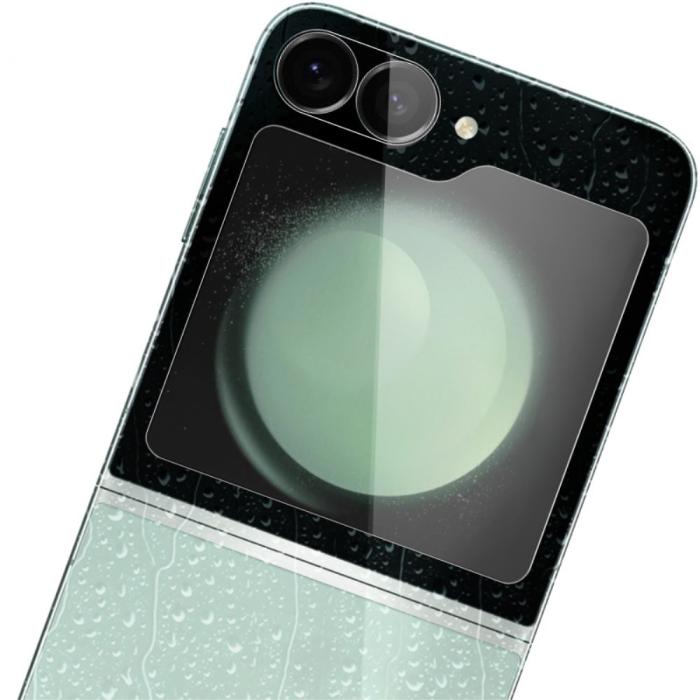 Bild 6, IMAK IMAK Galaxy Z Flip 6 Skärmskydd Inkl.Linsskydd Härdat Glas