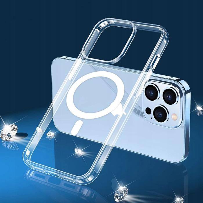 Bild 4, Tech-Protect Tech-Protect iPhone 13 Skal Magmat MagSafe Transparent