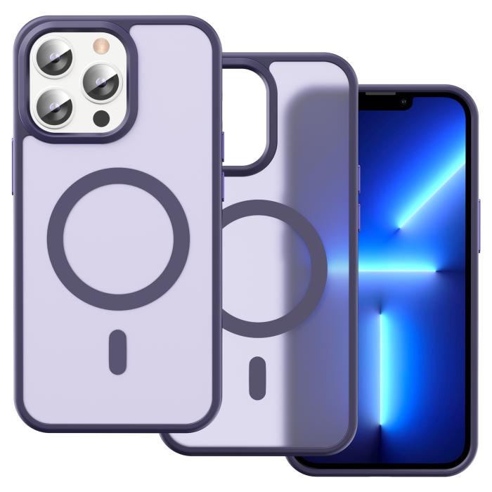 Bild 2, ColorPop ColorPop iPhone 13 Pro Skal CH MagSafe Matt Lila