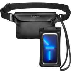 Spigen Spigen Universal Vattent&auml;t Midjev&auml;ska Och Mobilv&auml;ska Svart