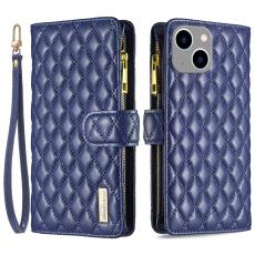 BINFEN BINFEN iPhone 15 Plus Fodral Diamond Multifunktionell Bl&aring;