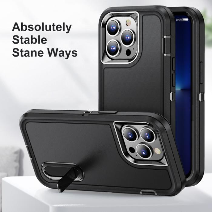 Bild 2,  iPhone 14 Pro Max Skal 3in1 Shockproof Xtreme Svart
