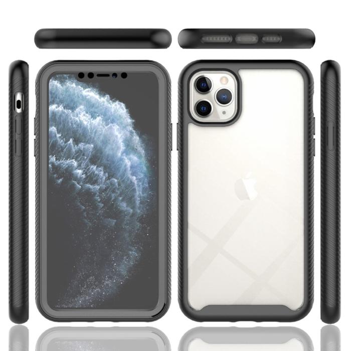 Bild 6,  iPhone 11 Pro Max Skal 360 Hybrid Defense Svart