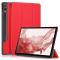  Samsung Galaxy Tab S9 Fodral Tri-Fold Röd
