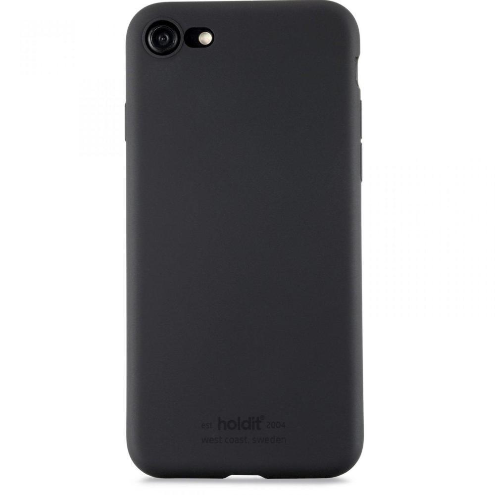 holdit iPhone 7/8/SE (2020/2022) - holdit Mobilskal Silikon - Svart