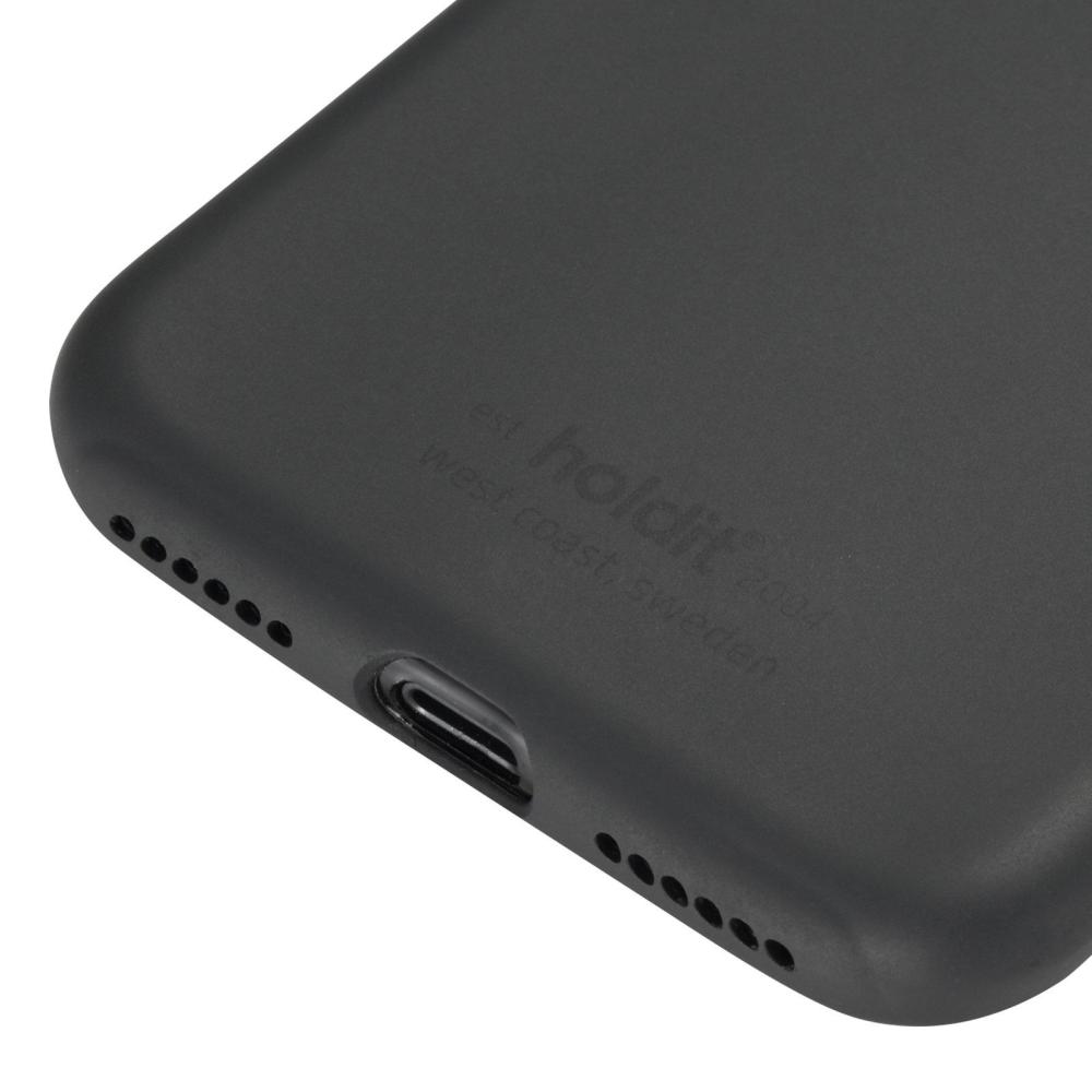holdit iPhone 7/8/SE (2020/2022) - holdit Mobilskal Silikon - Svart