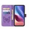  Xiaomi Mi 11i - Butterfly Läder Fodral - Ljus Lila