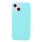 iPhone 13 Mini - Matt TPU Skal - Cyan