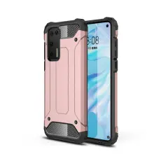  Huawei P40 - Hybrid Armor Skal - Ros&eacute;guld