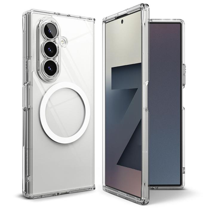 Bild 4, Ringke Ringke Samsung Galaxy Z Fold 7 Skal MagSafe Fusion Transparent