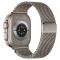  Apple Watch 42/44/45/46/49 mm Armband Milanese Titanium