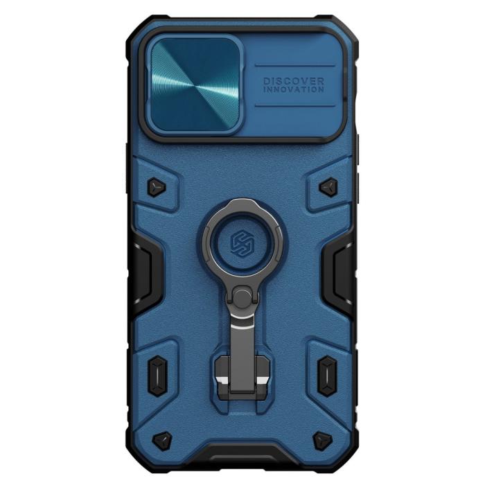 Bild 2, NILLKIN NILLKIN iPhone 13 Pro Max Skal CamShield Armor Pro Blå