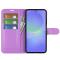  Samsung Galaxy A37 5G Fodral Litchi Läder Lila