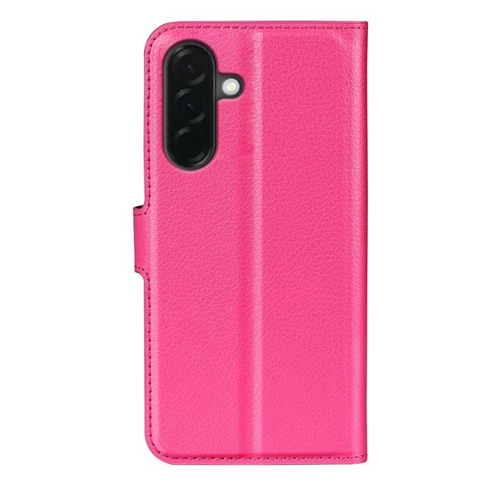Bild 6,  Samsung Galaxy A37 5G Fodral Litchi Läder Rosa
