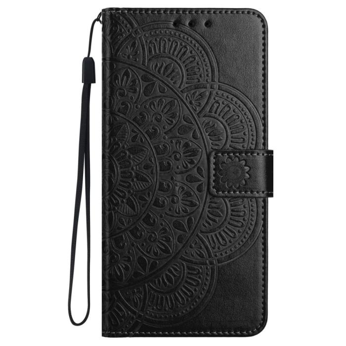 Bild 6,  Samsung Galaxy A16 / A26 5G Fodral Mandala Läder Svart