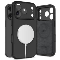 Tech-Protect Tech-Protect iPhone 17 Pro Max Skal MagSafe Silicone Svart