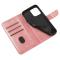 iPhone 13 Pro Plånboksfodral Läder Roséguld