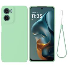  Motorola Moto G06 Power Skal Liquid Silikon Gr&ouml;n