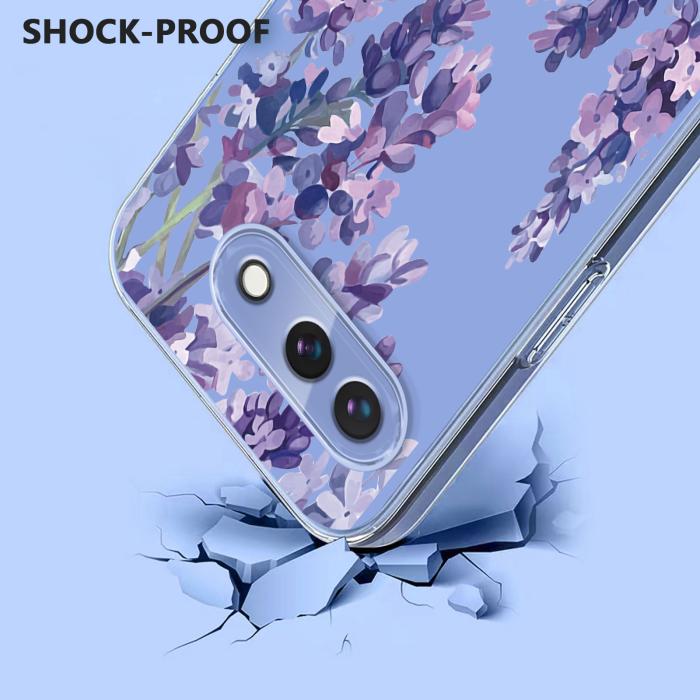 Bild 3,  Google Pixel 10a Skal Med Tryck Blommor