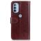  Motorola Moto G31 / G41 Fodral Retro Läder Brun