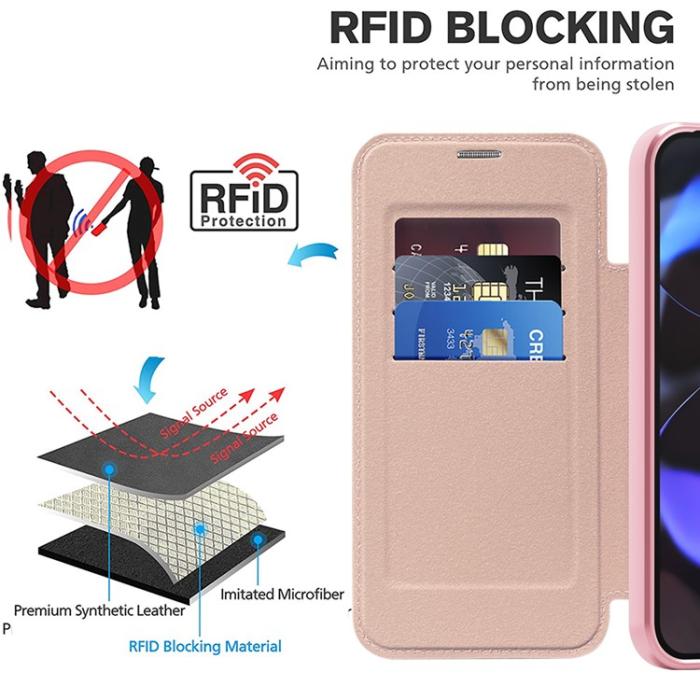 Bild 3,  Google Pixel 10 / 10 Pro Fodral MagSafe Rhombus Rosa