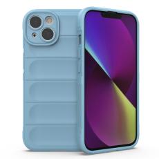  iPhone 14 Skal Magic Shield TPU Ljus Bl&aring;