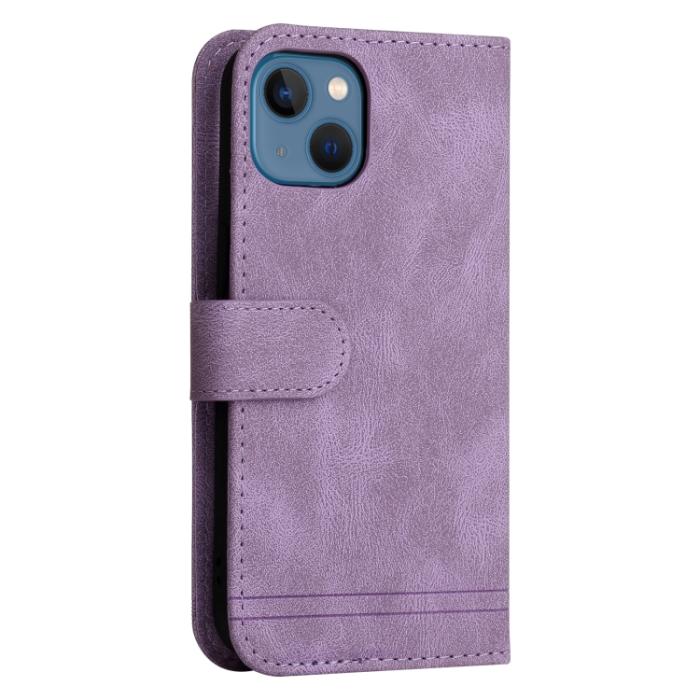 Bild 3,  iPhone 14 Fodral Skin Touch Lila