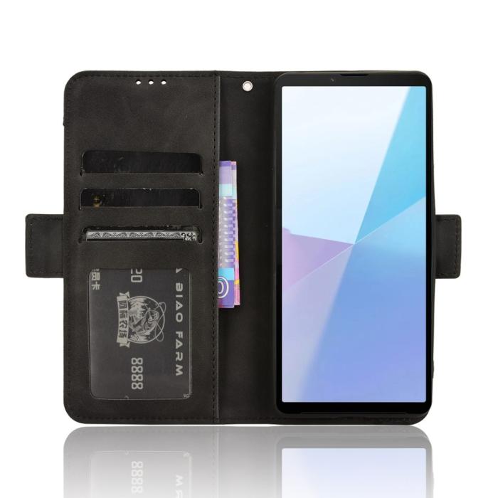 Bild 3,  Sony Xperia 10 VI Fodral Med Avtagbart Kortfodral Svart