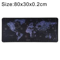  800 x 300 mm Musmatta/Skrivbordsmatta V&auml;rldskarta