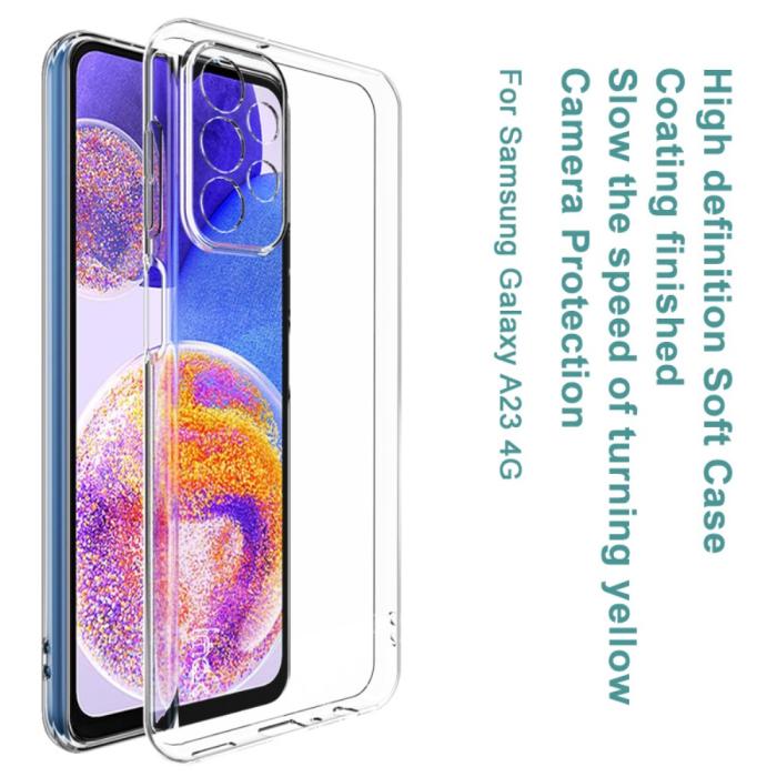Bild 3, IMAK IMAK Samsung Galaxy A23 5G Skal TPU Transparent