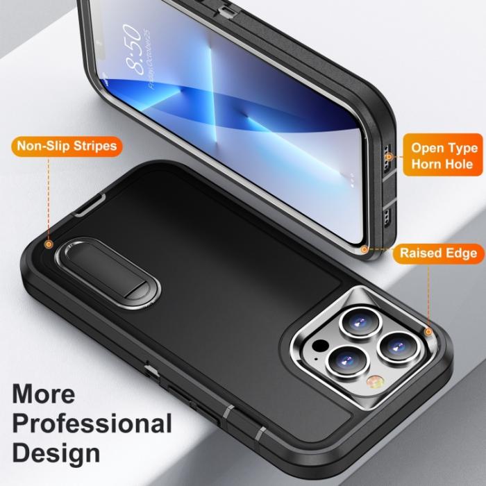 Bild 3,  iPhone 14 Pro Max Skal 3in1 Shockproof Xtreme Svart