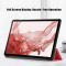  Samsung Galaxy Tab S9 Fodral Tri-Fold Röd