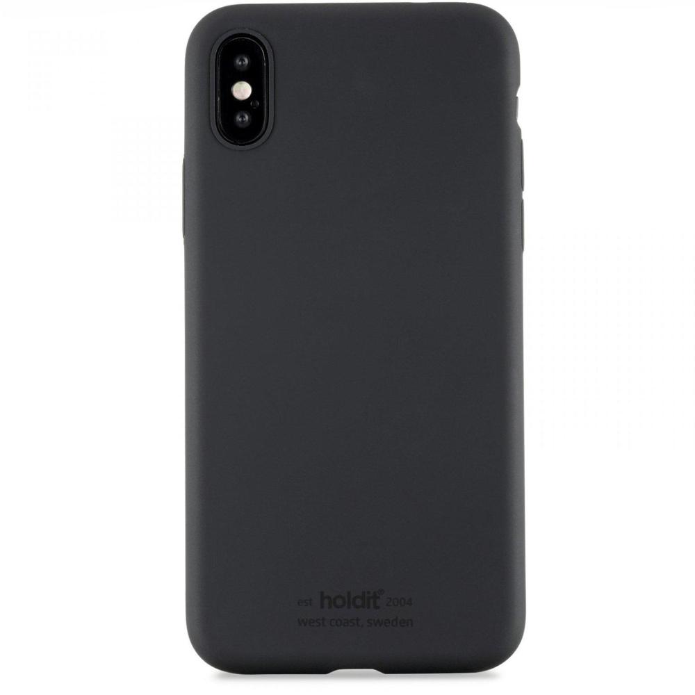holdit iPhone X/Xs - holdit Mobilskal Silikon - Svart