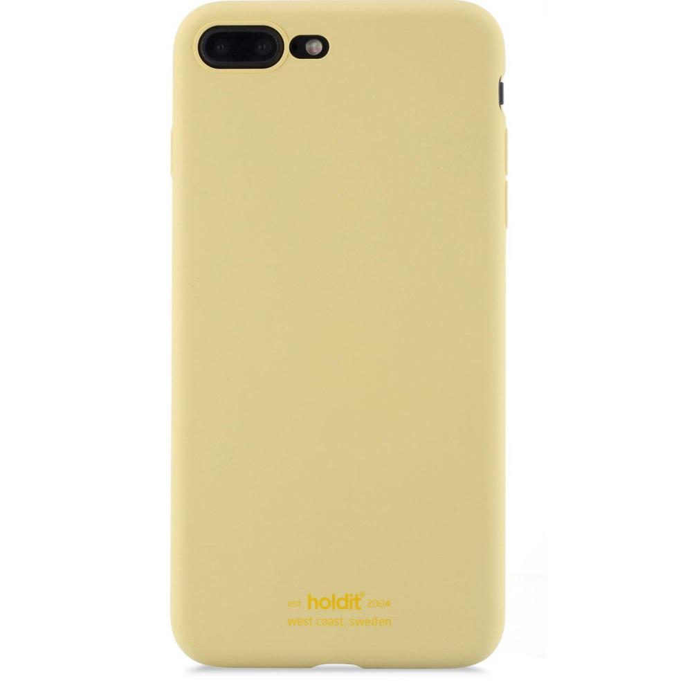 holdit iPhone 7 Plus/8 Plus - holdit Mobilskal Silikon - Gul