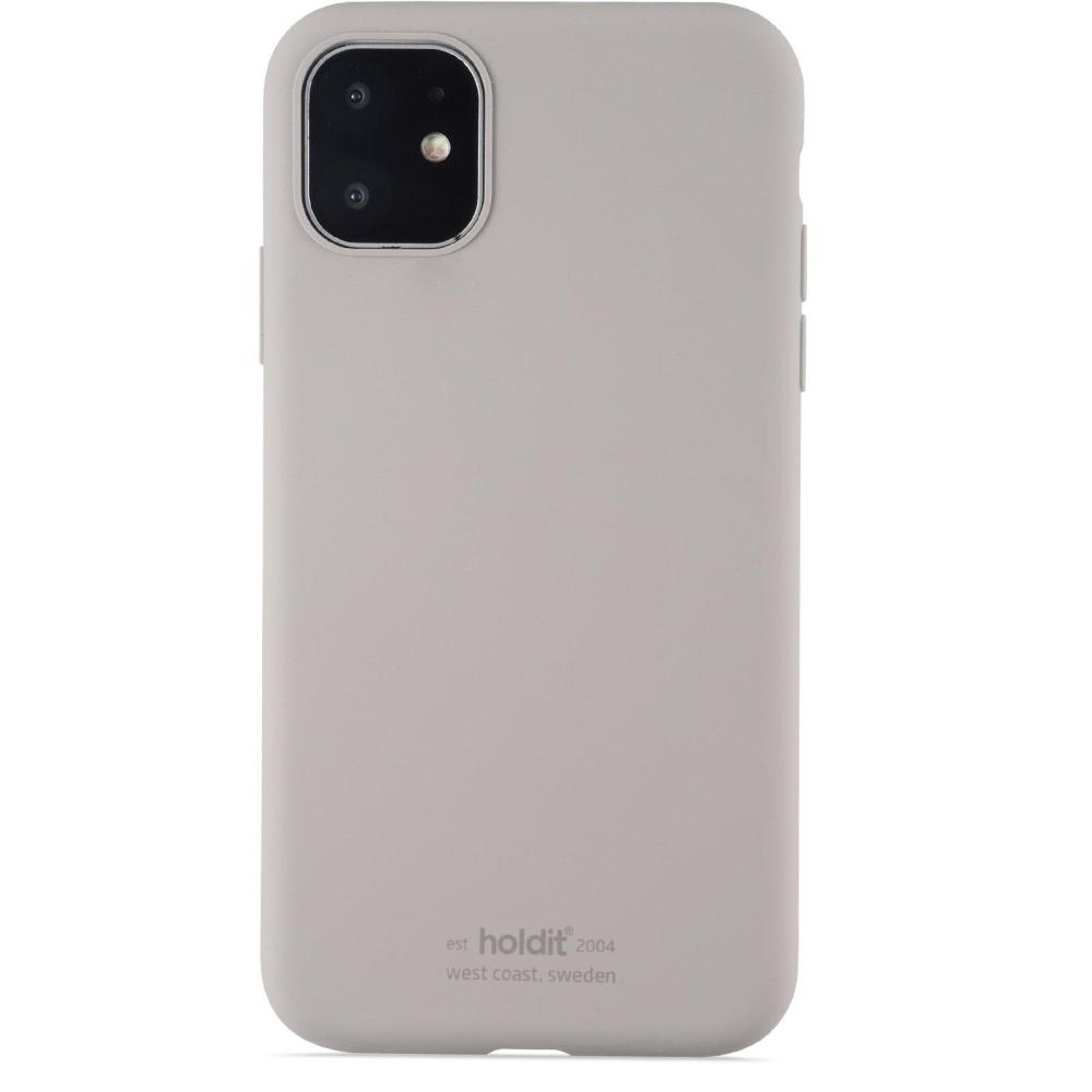 holdit iPhone 11/XR - holdit Mobilskal Silikon - Taupe