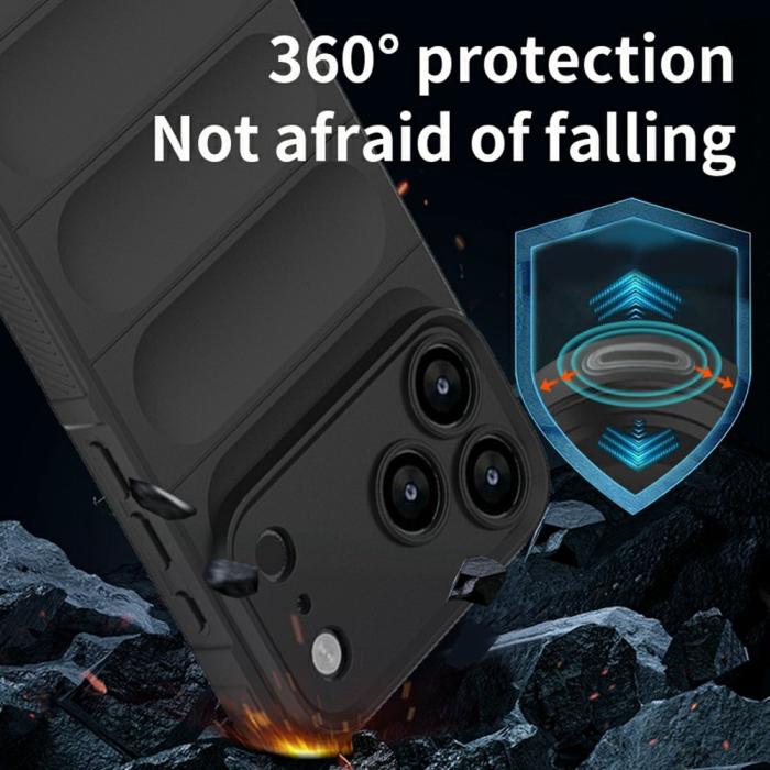 Bild 3,  iPhone 17 Pro Skal Magic Shield Mörk Grå