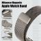  Apple Watch 42/44/45/46/49 mm Armband Milanese Titanium