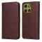  Motorola Moto G86 Power / G86 5G Fodral Läder Brun