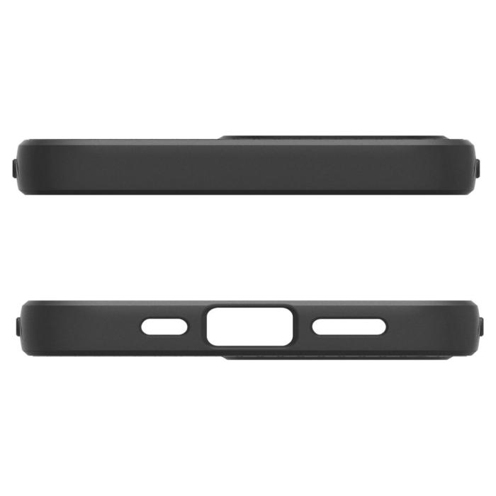 Bild 5, Spigen Spigen iPhone 17e / 16e Skal Liquid Air Matt Svart