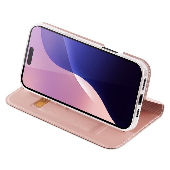 Bild 3, DUX DUCIS DUX DUCIS iPhone 16 Pro Max Fodral Skin Pro Roséguld