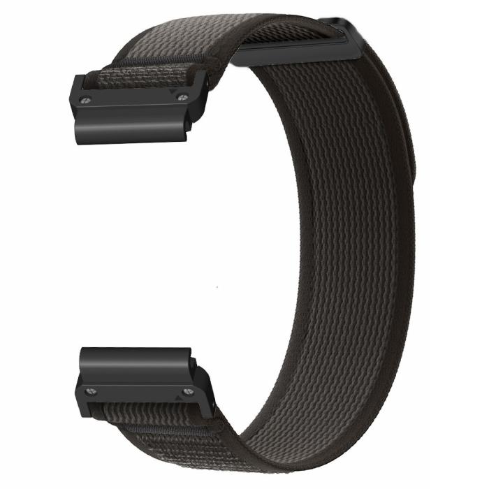 Bild 3,  Klockarmband 26 mm Nylon Loop Svart