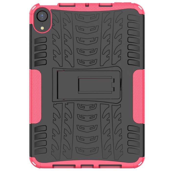 Bild 2,  iPad Mini 2024/2021 Skal Rugged Kickstand Armor Rosa