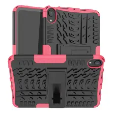  iPad Mini 2024/2021 Skal Rugged Kickstand Armor Rosa