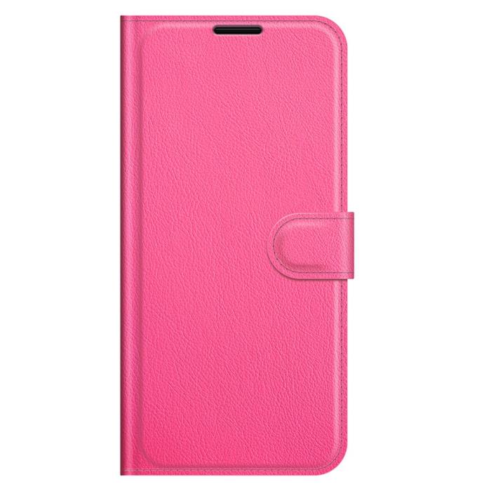Bild 2,  Samsung Galaxy A03s Fodral Litchi Läder Rosa